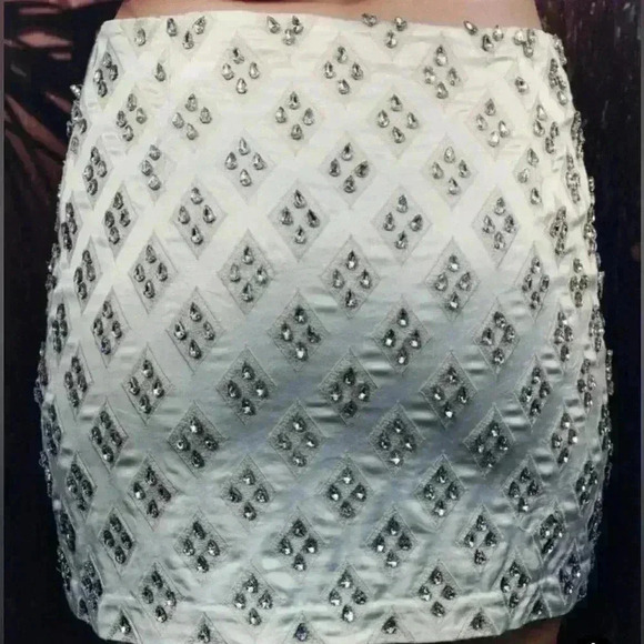 🔥🔥Zara Embellished mini skirt - Picture 4 of 6